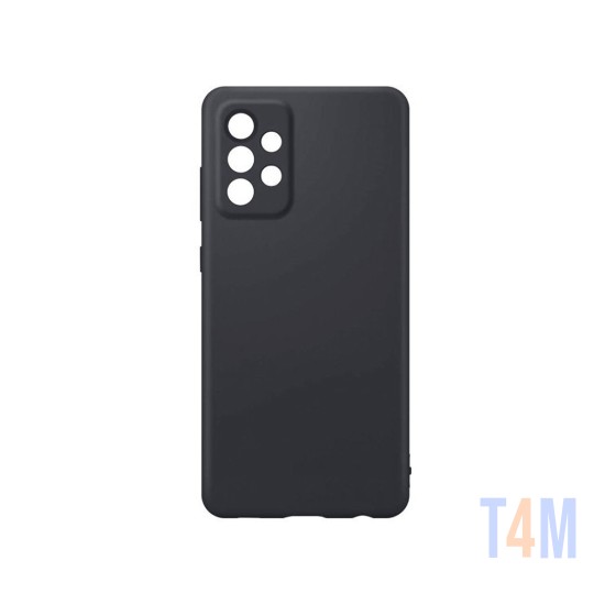 Silicone Case with Camera Shield for Samsung Galaxy A32 4g Black